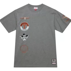 Men Mitchell & Ness T-Shirts & Tops-City Collection Ss Tee University Of Texas At Austin