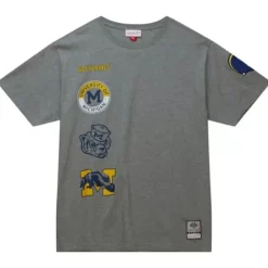 Men Mitchell & Ness T-Shirts & Tops-City Collection Ss Tee University Of Michigan