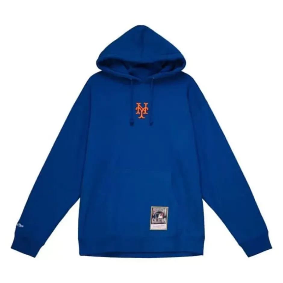 Men Mitchell & Ness Hoodies & Sweatshirts-City Hoody New York Mets