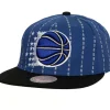 Mitchell & Ness Snapback-City Pinstripe Deadstock Hwc Orlando Magic