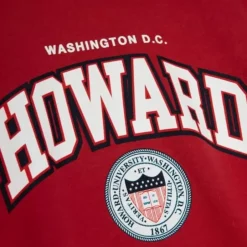 Men Mitchell & Ness Hoodies & Sweatshirts-Classic Arch Crewneck Howard University