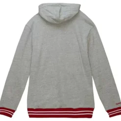 Men Mitchell & Ness Hoodies & Sweatshirts-Classic French Terry Hoodie Cincinnati Reds