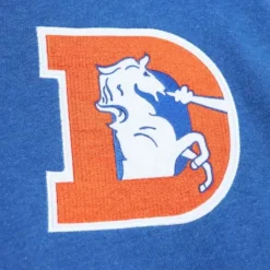 Men Mitchell & Ness Hoodies & Sweatshirts-Classic French Terry Hoody Denver Broncos