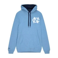 Men Mitchell & Ness Hoodies & Sweatshirts-Classic French Terry Hoody University Of North Carolina