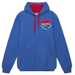 Men Mitchell & Ness Hoodies & Sweatshirts-Classic French Terry Hoody Kansas City Kings