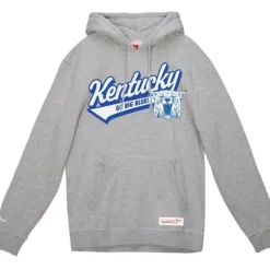 Men Mitchell & Ness Hoodies & Sweatshirts-College Tailsweep Pullover University Of Kentucky