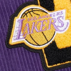 Men Mitchell & Ness Jackets & Outerwear-Collegiate Coaches Jacket Los Angeles Lakers