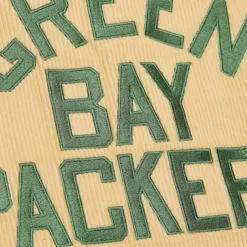 Men Mitchell & Ness Jackets & Outerwear-Collegiate Coaches Jacket Green Bay Packers
