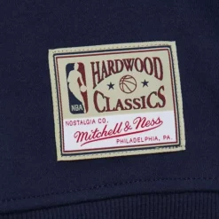 Men Mitchell & Ness Hoodies & Sweatshirts-Collegiate Crew Fleece Seattle Supersonics