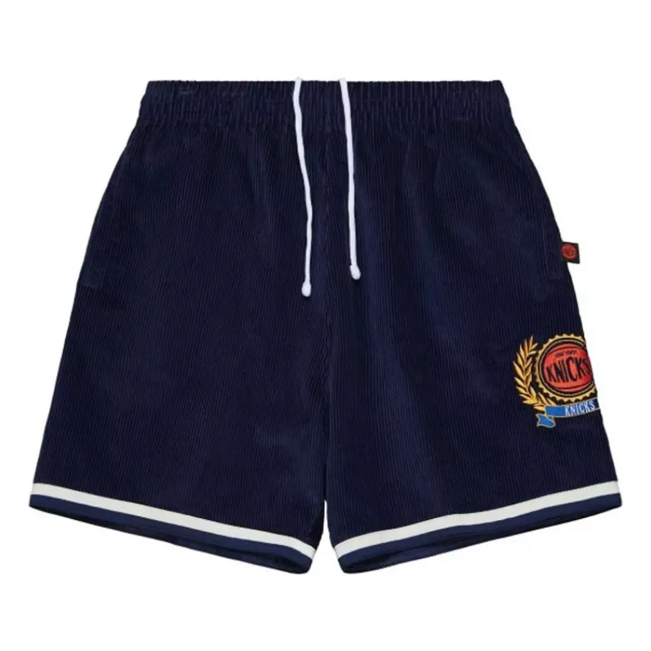 Men Mitchell & Ness Shorts-Collegiate Fashion Shorts New York Knicks