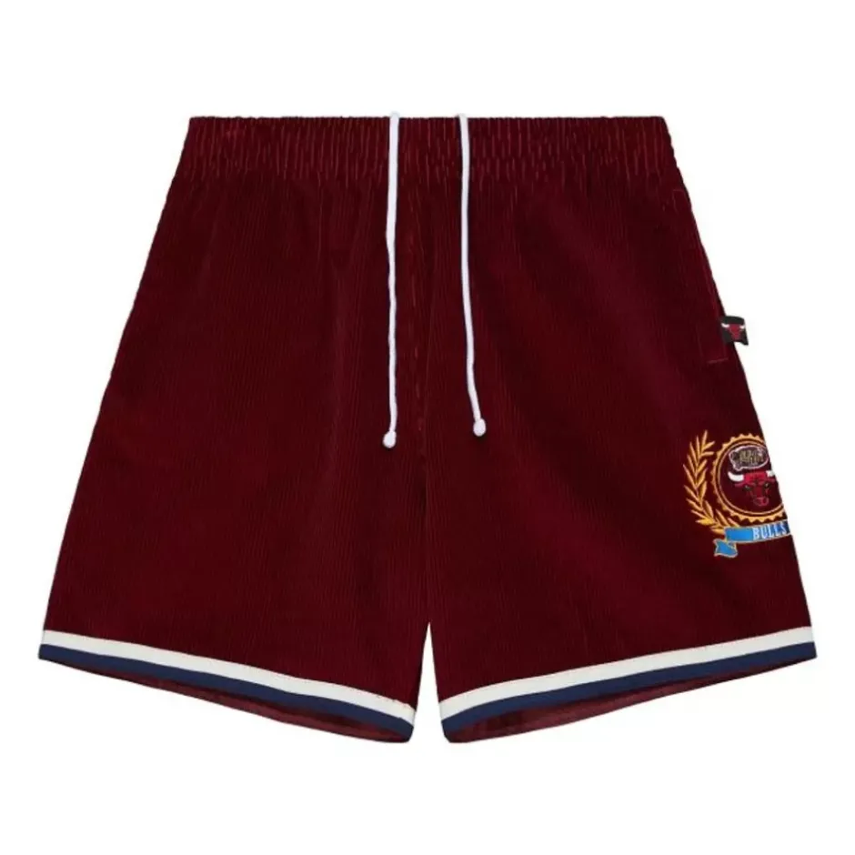 Men Mitchell & Ness Shorts-Collegiate Fashion Shorts Chicago Bulls
