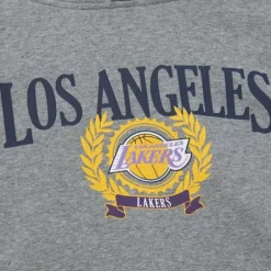 Men Mitchell & Ness Hoodies & Sweatshirts-Collegiate Hoodie Los Angeles Lakers