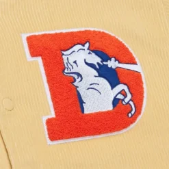 Men Mitchell & Ness Jackets & Outerwear-Collegiate Varsity Jacket Denver Broncos