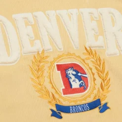 Men Mitchell & Ness Jackets & Outerwear-Collegiate Varsity Jacket Denver Broncos