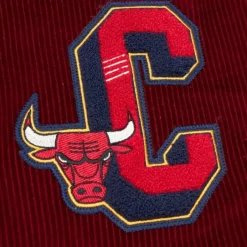 Men Mitchell & Ness Jackets & Outerwear-Collegiate Varsity Jacket Chicago Bulls