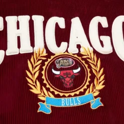 Men Mitchell & Ness Jackets & Outerwear-Collegiate Varsity Jacket Chicago Bulls