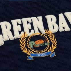 Men Mitchell & Ness Jackets & Outerwear-Collegiate Varsity Jacket Green Bay Packers