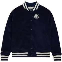Men Mitchell & Ness Jackets & Outerwear-Collegiate Varsity Jacket New York Islanders