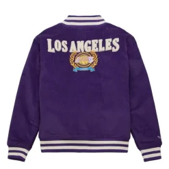 Men Mitchell & Ness Jackets & Outerwear-Collegiate Varsity Jacket Los Angeles Lakers