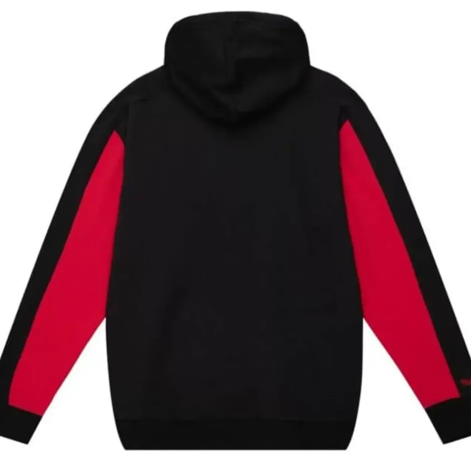 Men Mitchell & Ness Hoodies & Sweatshirts-Color Blocked Fleece 2.0 San Francisco 49Ers