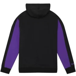 Men Mitchell & Ness Hoodies & Sweatshirts-Color Blocked Fleece 2.0 Toronto Raptors