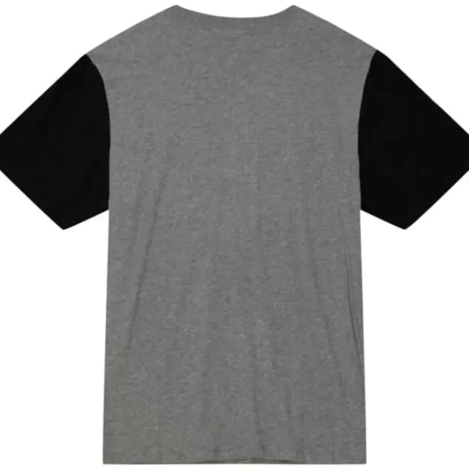 Men Mitchell & Ness T-Shirts & Tops-Color Blocked S/S Tee Arizona Cardinals