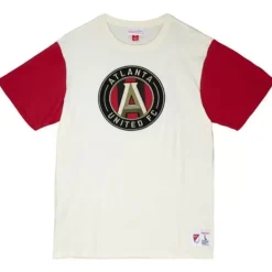 Men Mitchell & Ness T-Shirts & Tops-Color Blocked S/S Tee Atlanta United Fc