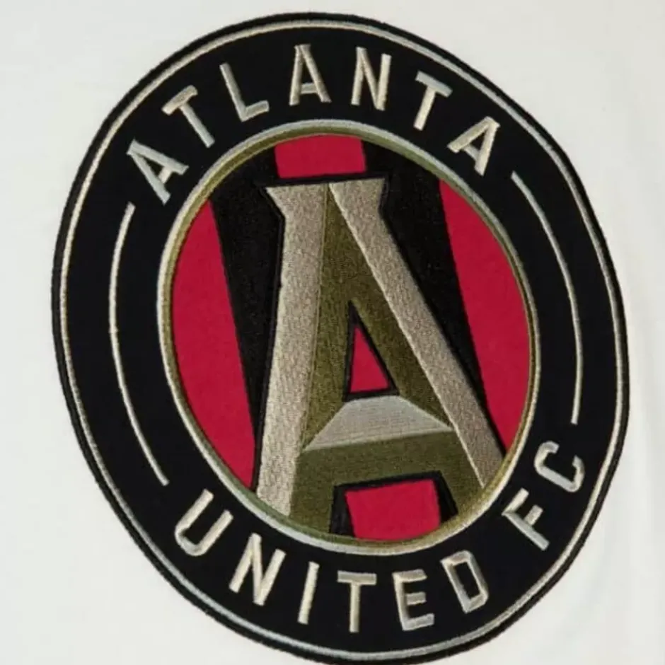 Men Mitchell & Ness T-Shirts & Tops-Color Blocked S/S Tee Atlanta United Fc