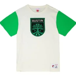 Men Mitchell & Ness T-Shirts & Tops-Color Blocked S/S Tee Austin Fc
