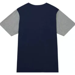 Men Mitchell & Ness T-Shirts & Tops-Color Blocked Ss Tee Boston Red Sox