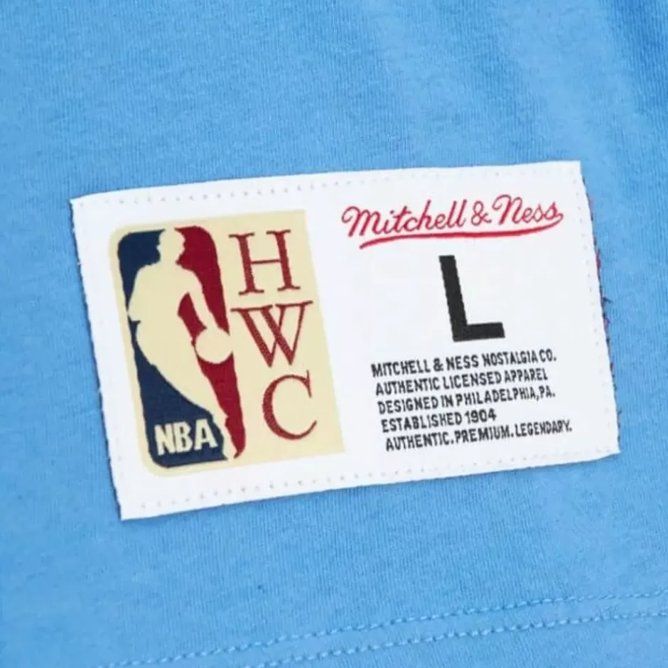 Men Mitchell & Ness T-Shirts & Tops-Color Blocked Ss Tee Cleveland Cavaliers