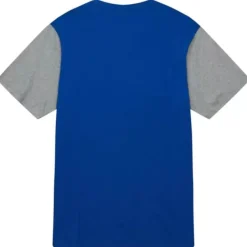 Men Mitchell & Ness T-Shirts & Tops-Color Blocked Ss Tee Detroit Pistons