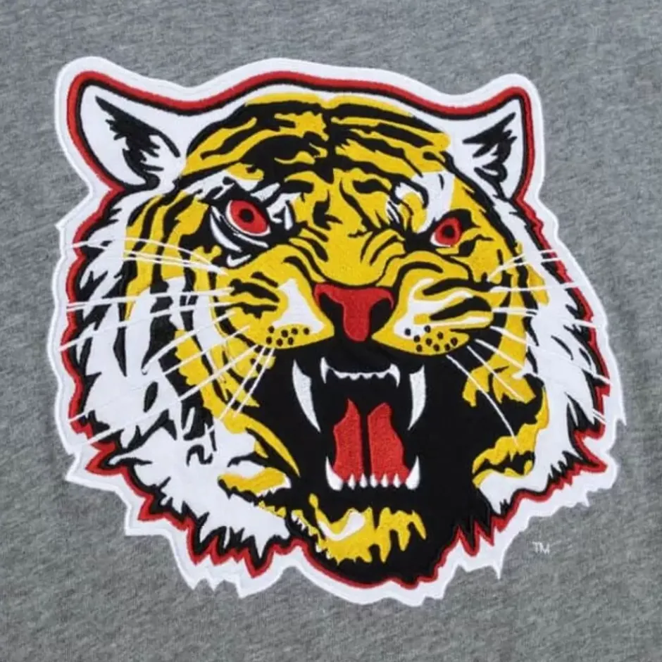 Men Mitchell & Ness T-Shirts & Tops-Color Blocked S/S Tee Grambling State University