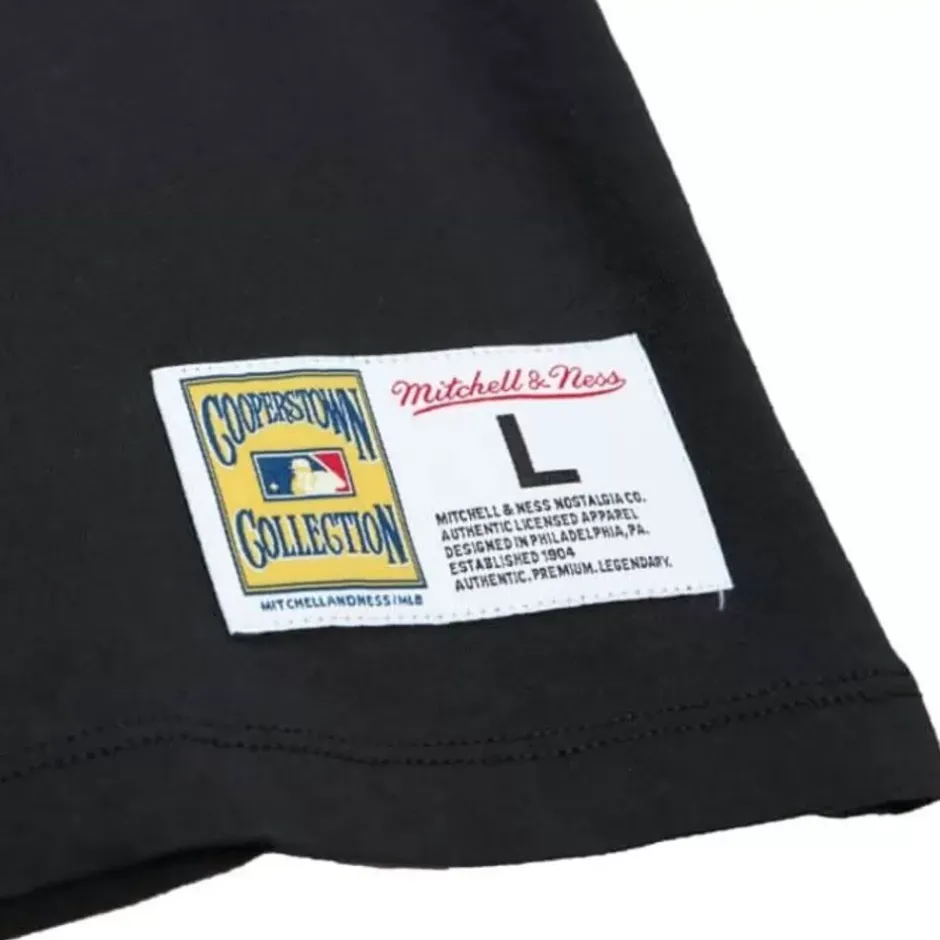 Men Mitchell & Ness T-Shirts & Tops-Color Blocked Ss Tee Houston Astros