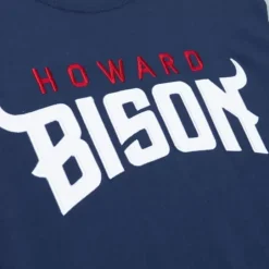 Men Mitchell & Ness T-Shirts & Tops-Color Blocked Ss Tee Howard University