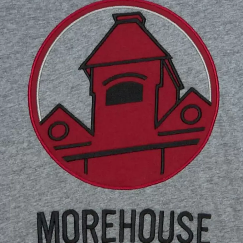 Men Mitchell & Ness T-Shirts & Tops-Color Blocked S/S Tee Morehouse College