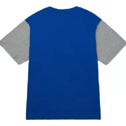 Men Mitchell & Ness T-Shirts & Tops-Color Blocked Ss Tee New York Knicks