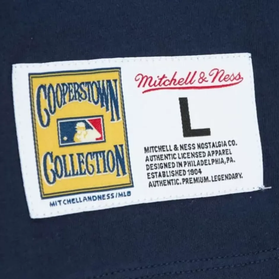 Men Mitchell & Ness T-Shirts & Tops-Color Blocked Ss Tee New York Yankees