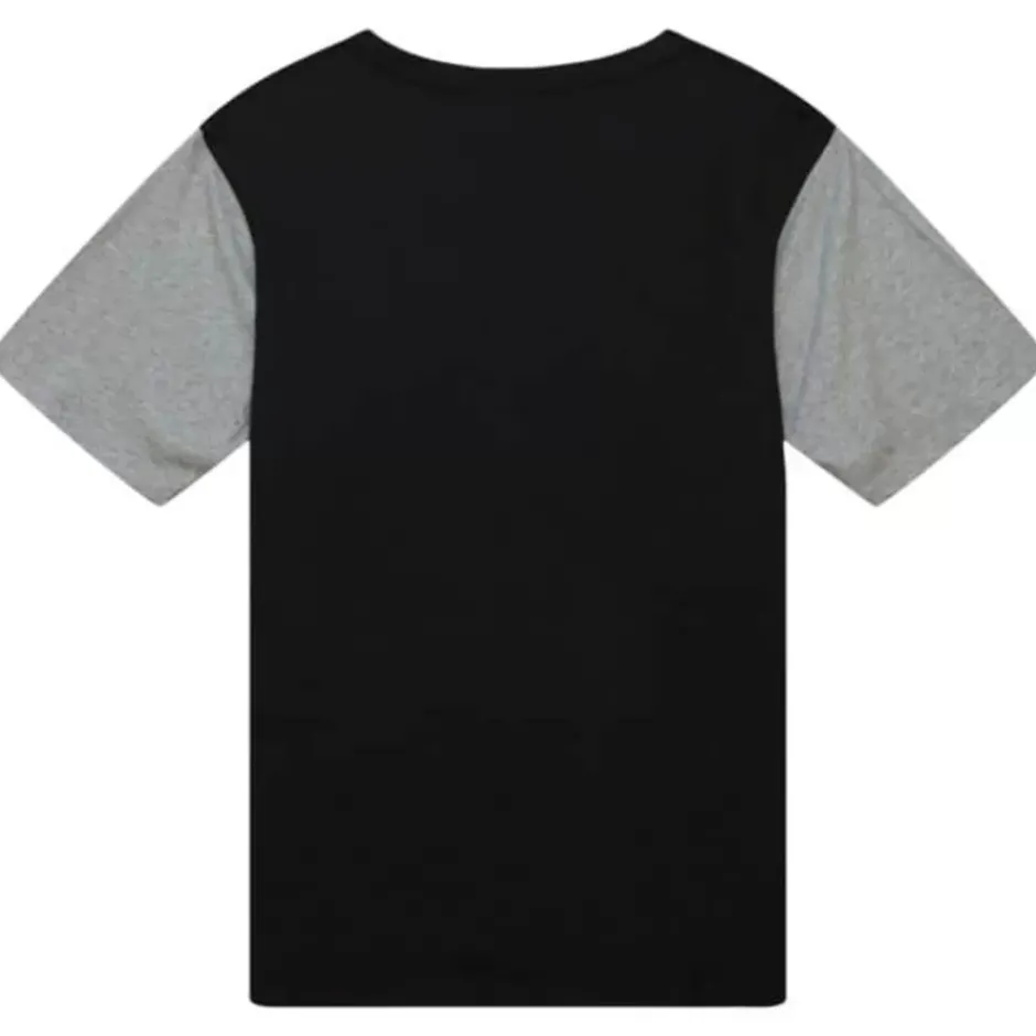 Men Mitchell & Ness T-Shirts & Tops-Color Blocked Ss Tee Ohio State