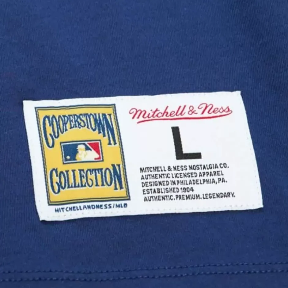 Men Mitchell & Ness T-Shirts & Tops-Color Blocked Ss Tee Philadelphia Phillies