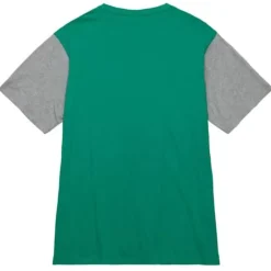 Men Mitchell & Ness T-Shirts & Tops-Color Blocked Ss Tee Philadelphia Eagles