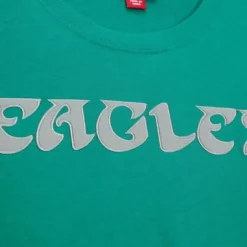 Men Mitchell & Ness T-Shirts & Tops-Color Blocked Ss Tee Philadelphia Eagles