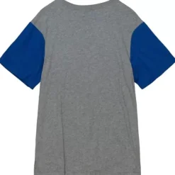 Men Mitchell & Ness T-Shirts & Tops-Color Blocked S/S Tee Philadelphia Athletics