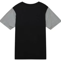 Men Mitchell & Ness T-Shirts & Tops-Color Blocked Ss Tee Philadelphia 76Ers