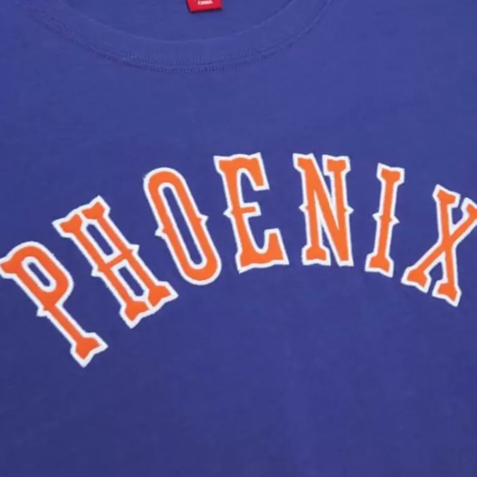 Men Mitchell & Ness T-Shirts & Tops-Color Blocked Ss Tee Phoenix Suns