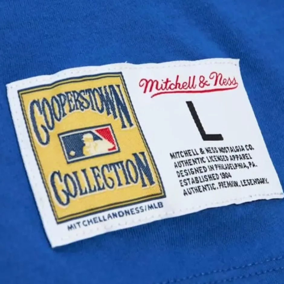 Men Mitchell & Ness T-Shirts & Tops-Color Blocked Ss Tee Seattle Mariners