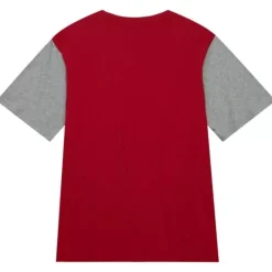 Men Mitchell & Ness T-Shirts & Tops-Color Blocked Ss Tee St. Louis Cardinals