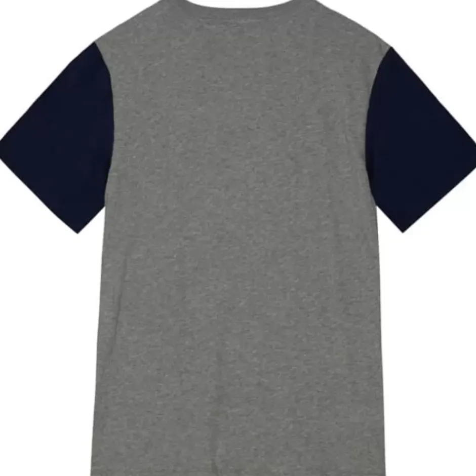 Men Mitchell & Ness T-Shirts & Tops-Color Blocked S/S Tee St. Louis Cardinals