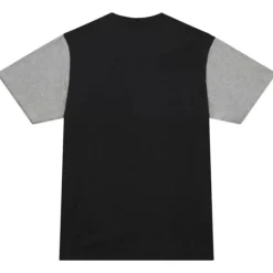 Men Mitchell & Ness T-Shirts & Tops-Color Blocked Ss Tee Texas Southern University