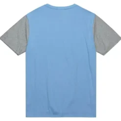Men Mitchell & Ness T-Shirts & Tops-Color Blocked Ss Tee University Of North Carolina